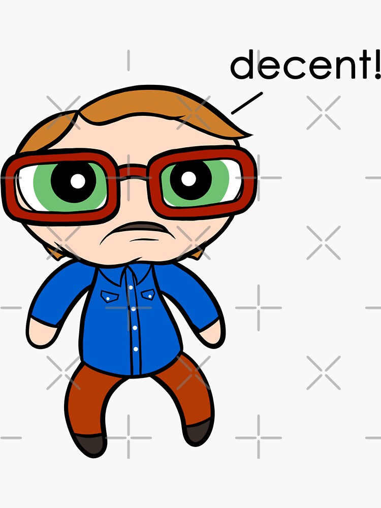 "Bubbles Decent" Sticker by cheechardman Redbubble