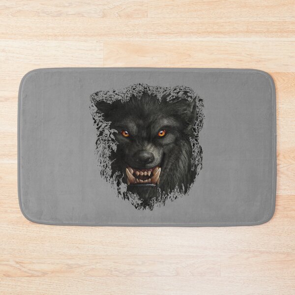 Item preview, Distorted Black Wild Werewolf Or Just A Wolf ? designed and sold by Oaks Creations.