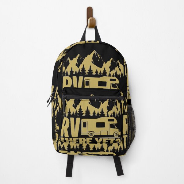 Item preview, RV There Yet | Travel Log designed and sold by GravitiTees.