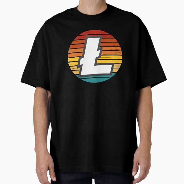 Artikel-Vorschau von Litecoin Cryptocurrency Grunge v3, designt und verkauft von Bitcoin-Fashion.