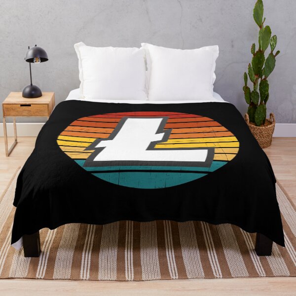 Item preview, Litecoin Cryptocurrency Grunge v3 designed and sold by Bitcoin-Fashion.