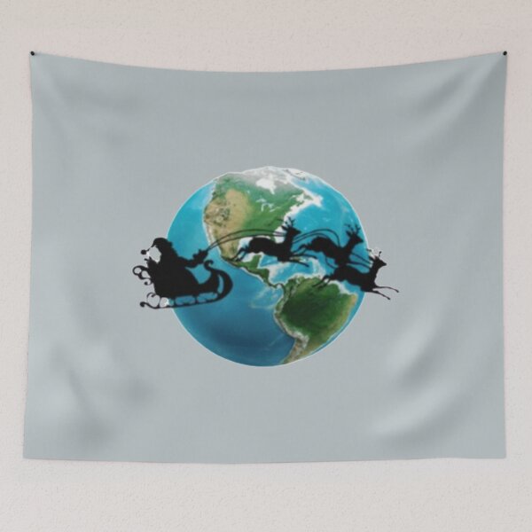 Item preview, Santa Around the World designed and sold by sketchsabel.