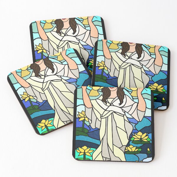 Item preview, Jacinda Ardern Stained Glass Window designed and sold by Sweet-As.