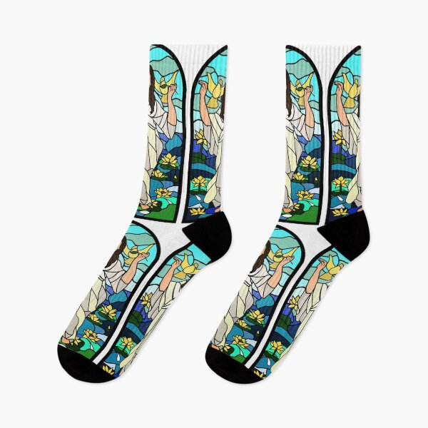 Item preview, Jacinda Ardern Stained Glass Window designed and sold by Sweet-As.