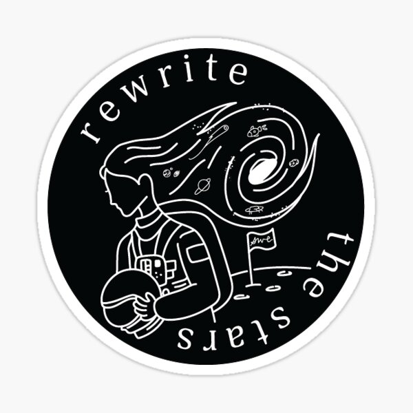 Rewrite the Stars Sticker