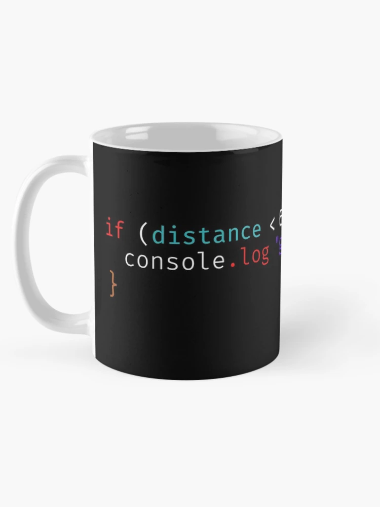 Thumbnail 5 of 6, Coffee Mug, Programmer Social Distancing - JavaScript Humor designed and sold by J Bigglesworth.