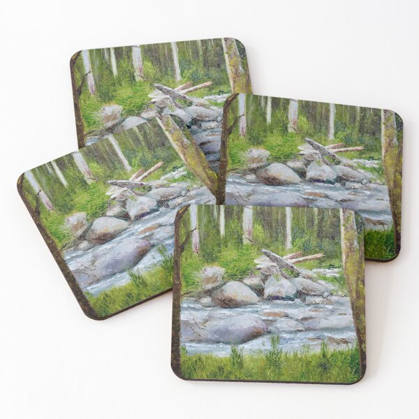 Item preview, East Kiewa River at Bogong designed and sold by Dai Wynn Fine Art.