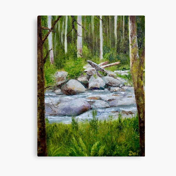 Item preview, East Kiewa River at Bogong designed and sold by Dai Wynn Fine Art.