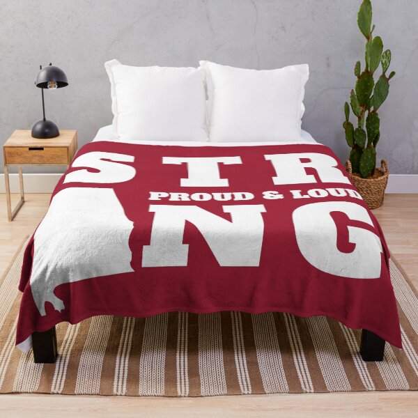 Item preview, Alabama Strong Proud and Loud My State Love Map US American Hometown designed and sold by elhefe.