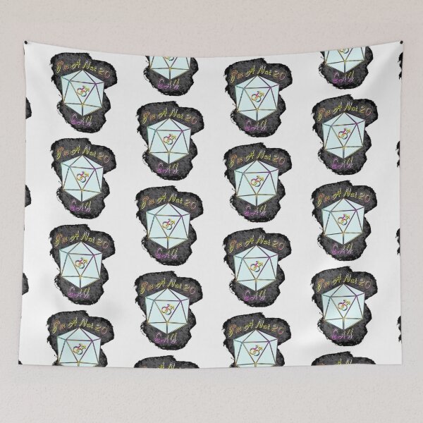 Item preview, Nat 20 GAY! designed and sold by VentiPlease.