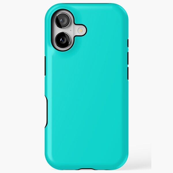 Bright Turquoise iPhone Tough Case