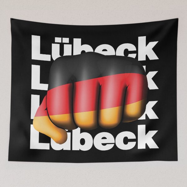Item preview, Strong Lubeck Germany Fist Deutschland Flag  designed and sold by elhefe.
