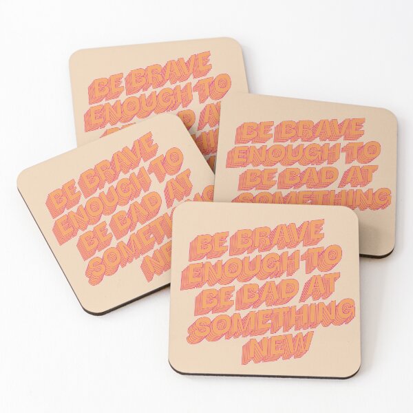 Item preview, Be Brave Orange  designed and sold by christy ✿.