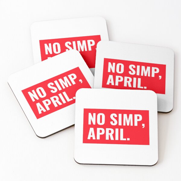 Item preview, No Simp April - No Simping Month  designed and sold by bradycarstens.