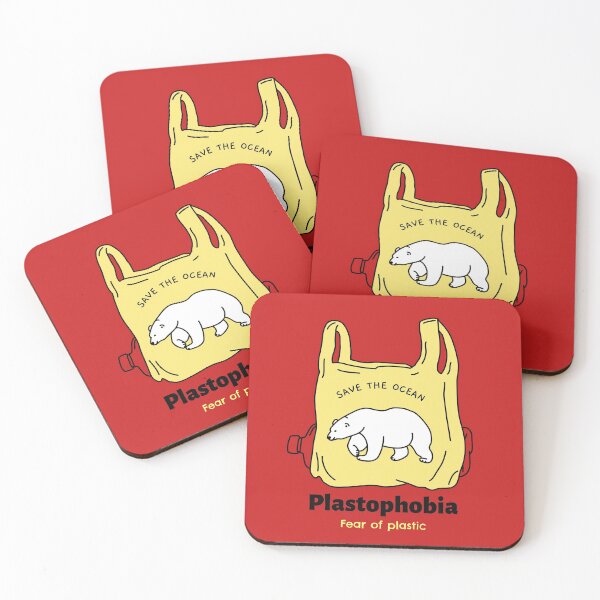 Item preview, Plastophobia - Fear of plastic designed and sold by PhobiaStore.