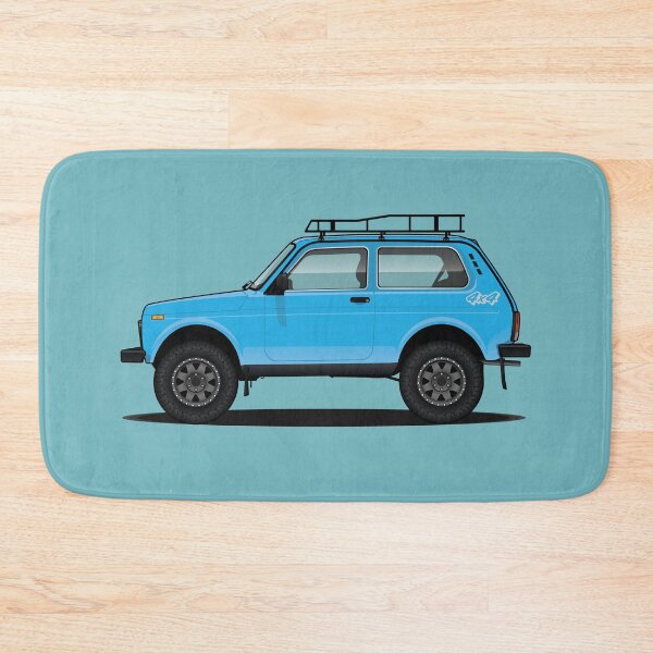 Item preview, blue Lada Niva 4x4 designed and sold by OlegNaches.