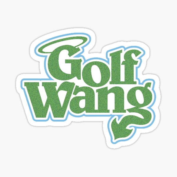 Green Little Sh * t Glitter Golf Wang Design Sticker