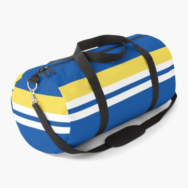 Item preview, Leeds Retro 1982 Blue White Yellow Bars designed and sold by Sporting Colour.