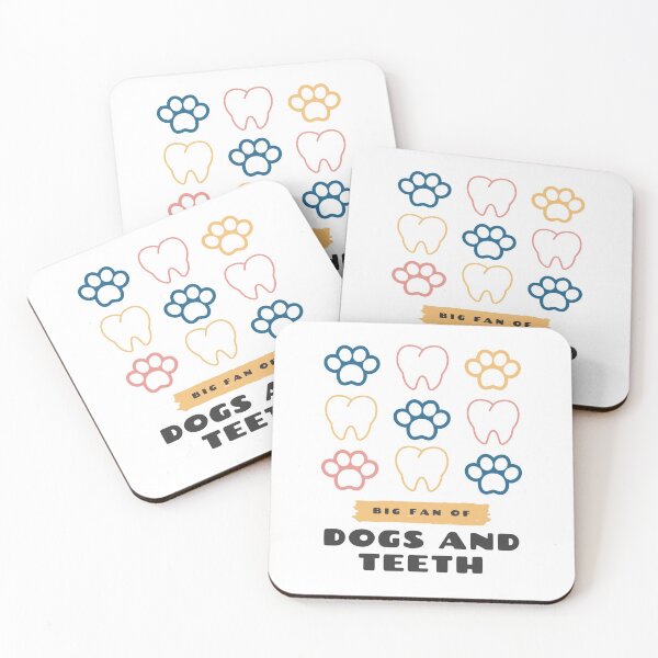 Item preview, BIG FAN OF DOGS AND TEETH designed and sold by CulturalMesh.