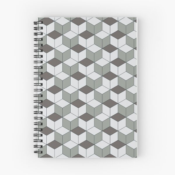 Item preview, Brown and Grey Kikko Traditional Japanese Pattern designed and sold by Heedee Design.