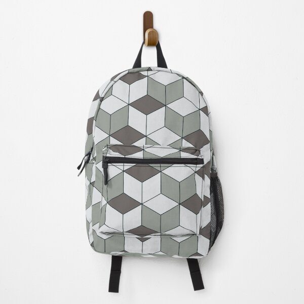 Item preview, Brown and Grey Kikko Traditional Japanese Pattern designed and sold by Heedee Design.