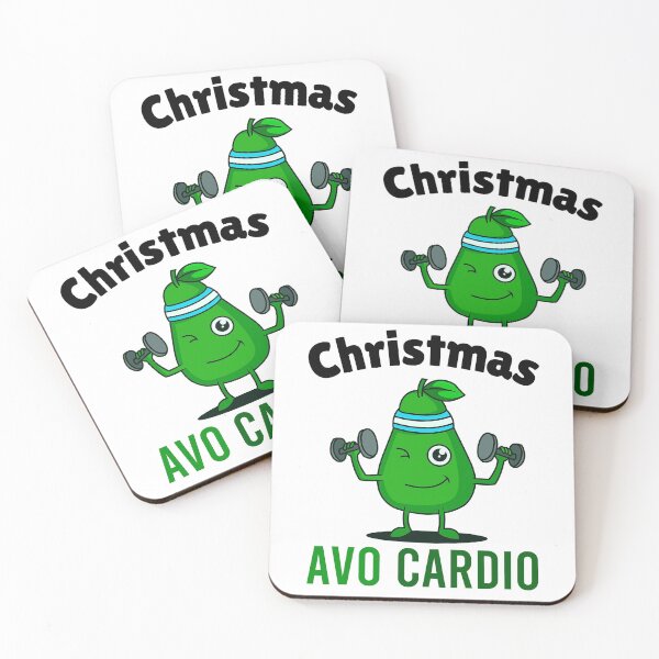 Item preview, Vegan Christmas Sweater Christmas Avo Cardio designed and sold by The Full Cart.