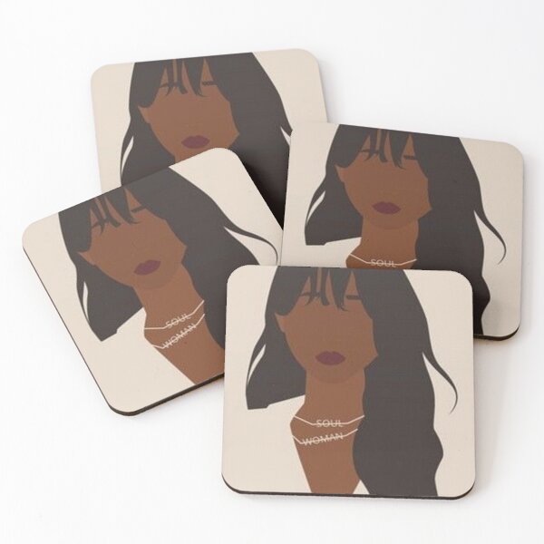 Item preview, Dark-skinned soul woman designed and sold by Sticker Store.