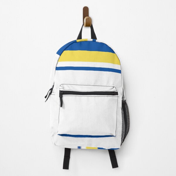 Item preview, Leeds Retro 1982 White Blue Yellow Bars designed and sold by Sporting Colour.