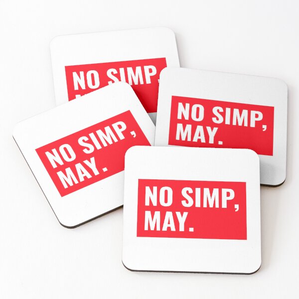 Item preview, No Simp May - No Simping Month  designed and sold by bradycarstens.