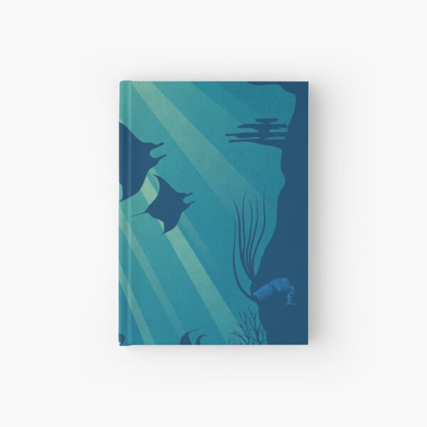Azul profundo Cuaderno de tapa dura