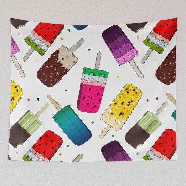 Item preview, Popsicles and Sprinkles  designed and sold by OranelloDesigns.