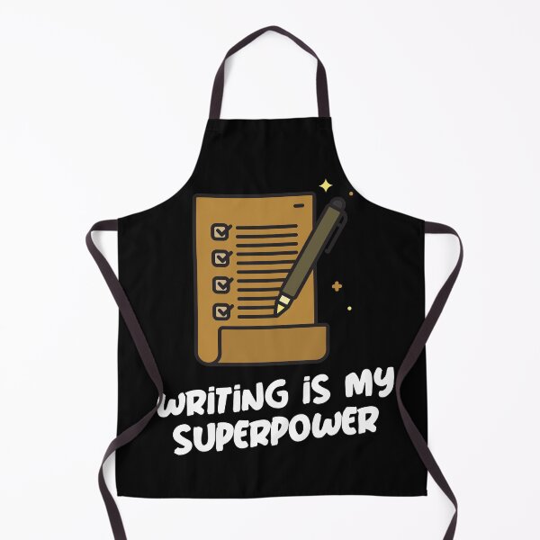 Item preview, Writing is my Superpower  designed and sold by SocialStreet.