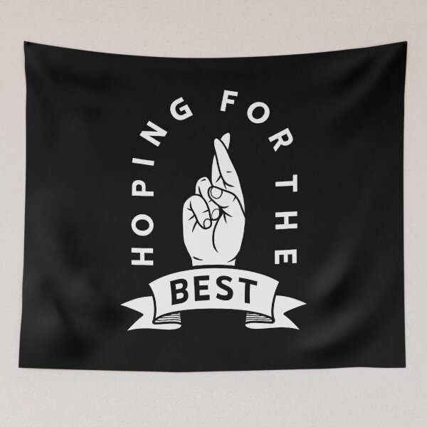 Item preview, Fingers Crossed Hoping For The Best Hand Gesture Luck Gift designed and sold by Teeleo.
