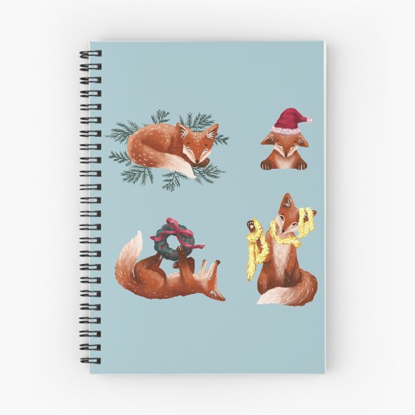 Item preview, Festive Foxes! Cute Christmas designed and sold by KelSticks.