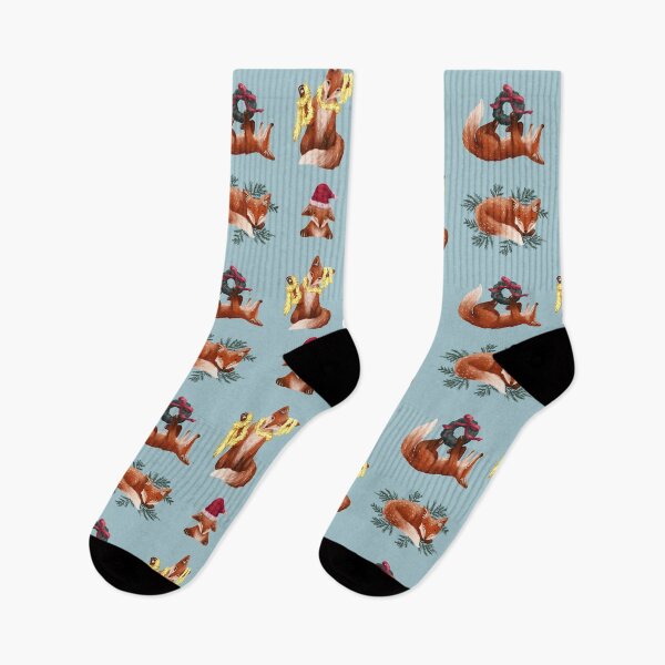 Item preview, Festive Foxes! Cute Christmas designed and sold by KelSticks.