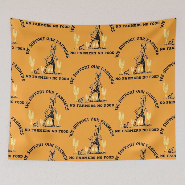 Item preview,  We Support Our Farmers No Farmers No Food designed and sold by mewsis.