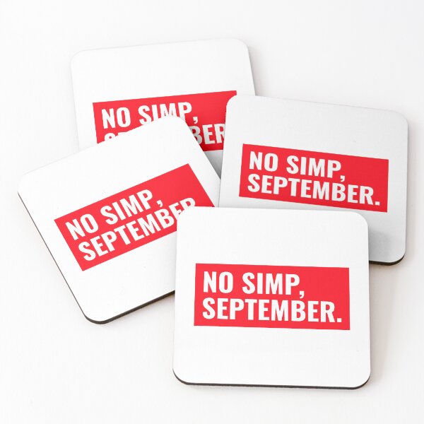 Item preview, No Simp September - No Simping Month  designed and sold by bradycarstens.