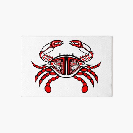 Crab Horizontal 4x6 Art Board Print