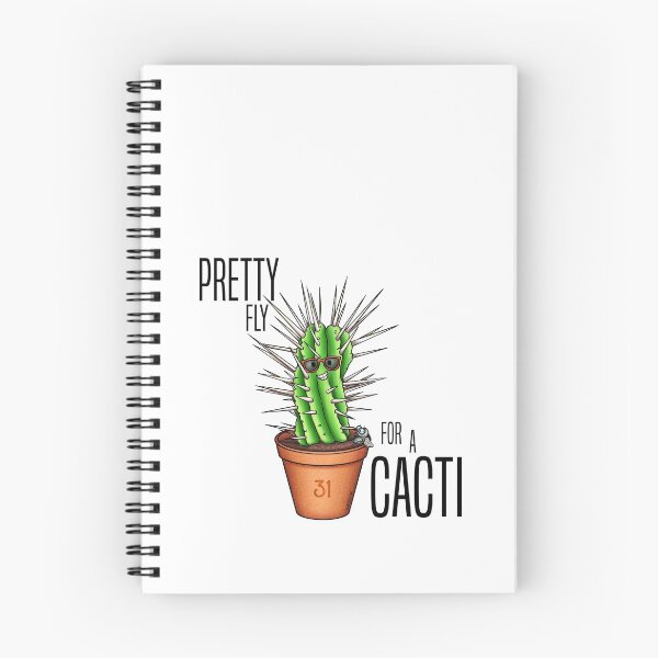 Item preview, Pretty Fly For A Cacti - Cactus pun digital artwork by Empress Eyrie designed and sold by EmpressEyrie.