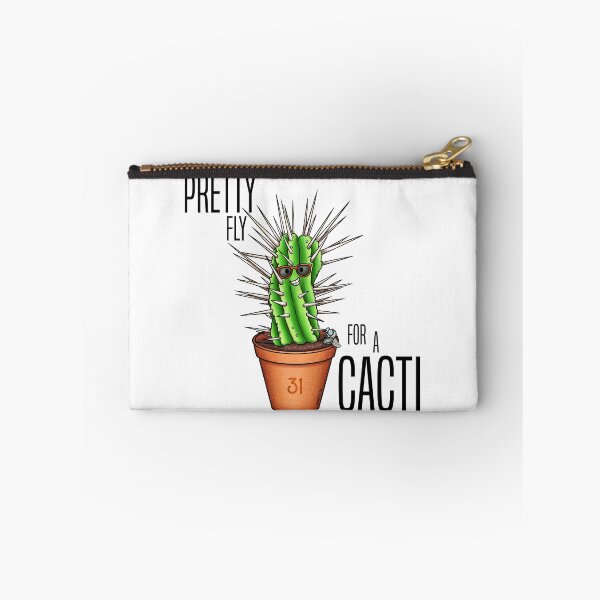 Item preview, Pretty Fly For A Cacti - Cactus pun digital artwork by Empress Eyrie designed and sold by EmpressEyrie.