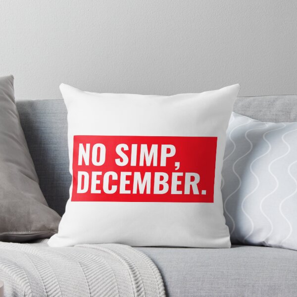 Item preview, No Simp December - No Simping Month  designed and sold by bradycarstens.