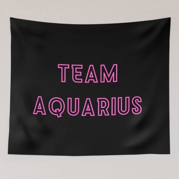 Item preview, Team Aquarius Neon Pink Design designed and sold by Gerhanj.
