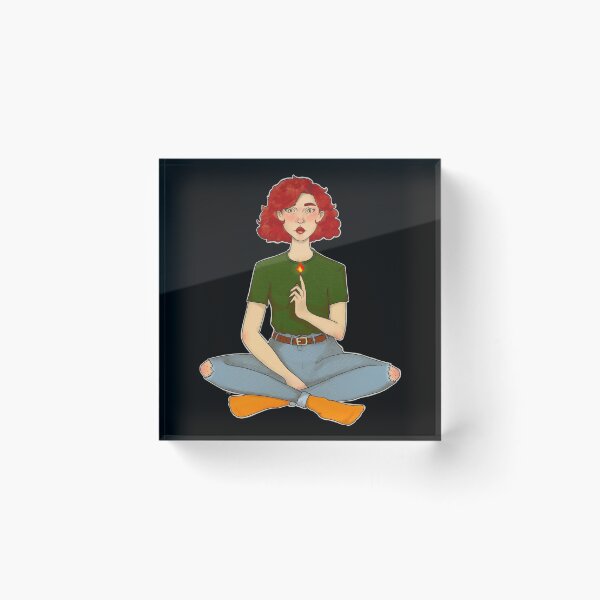 Item preview, Little pyromancer  designed and sold by Pearl Tottenham.