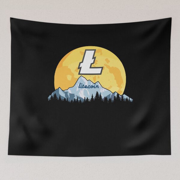 Item preview, Litecoin LTC to the Moon designed and sold by Bitcoin-Fashion.