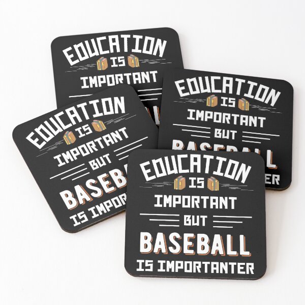 Item preview, Education Is Important But Baseball Is Importanter designed and sold by Joseph Narob.