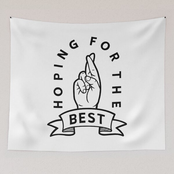 Item preview, Fingers Crossed Hoping For The Best Hand Gesture Luck Gift 2 designed and sold by Teeleo.