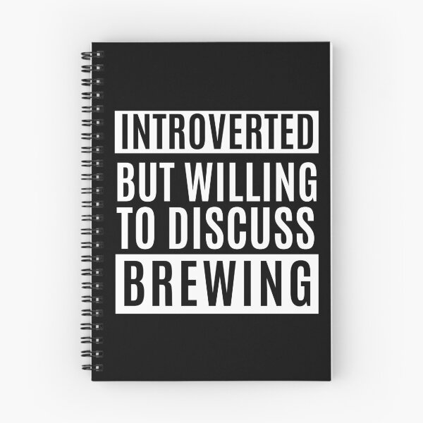 Item preview, Introverted But Willing To Discuss Brewing designed and sold by m95sim.