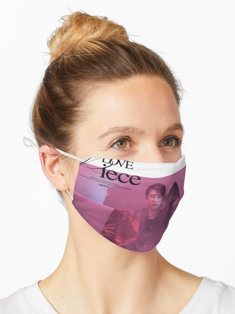 Jinyoung Got7 Atem Der Liebe Last Piece Pink Maske Von Michiyo Goods Redbubble