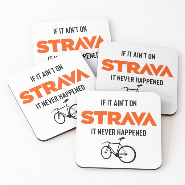 Item preview, it ain’t on Strava it never happened designed and sold by Raw Creative Prints.