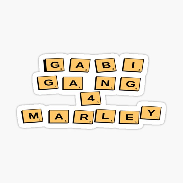 Gabi Gang 4 Marley Sticker